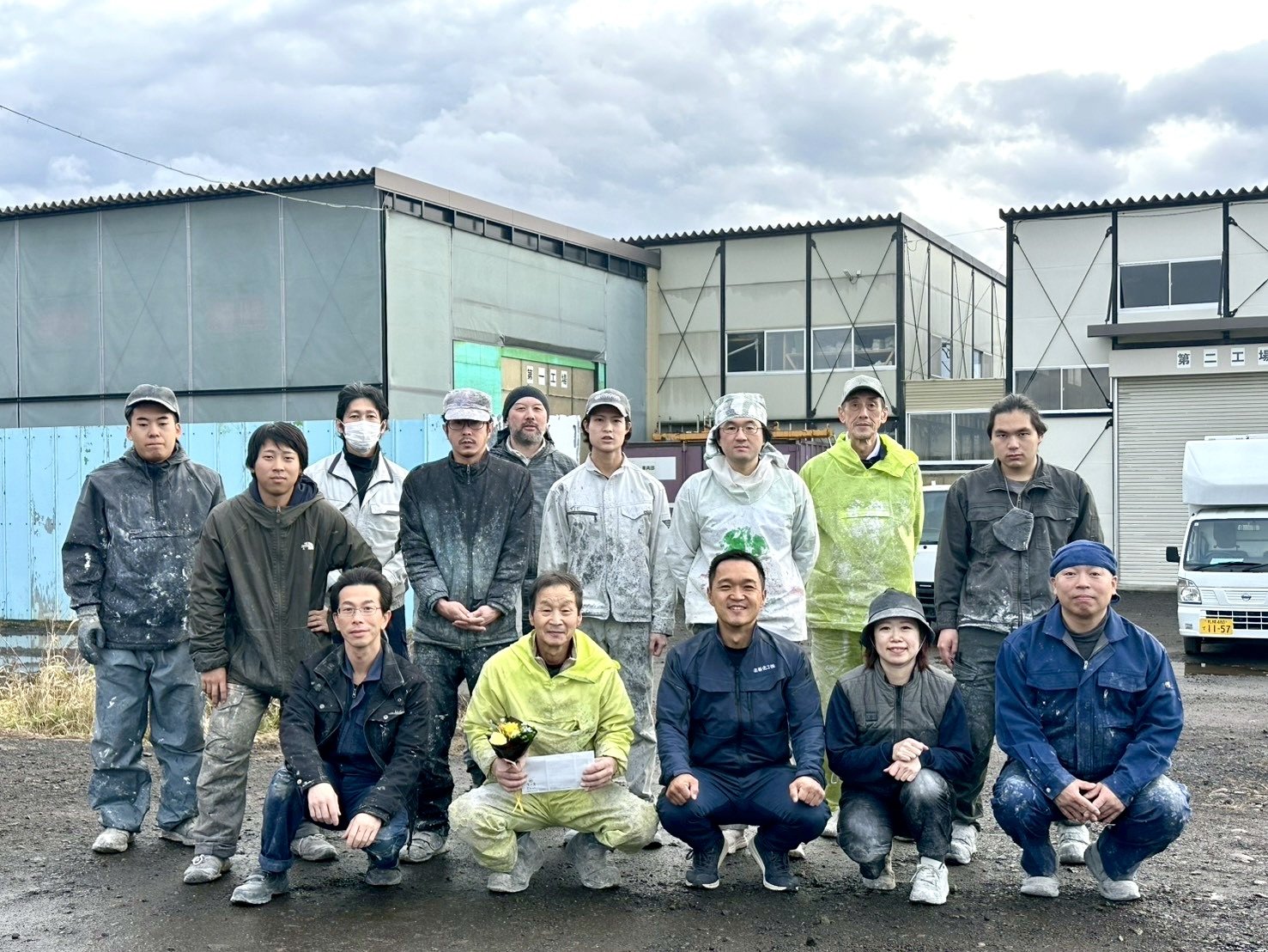 北新化工のスタッフ集合写真