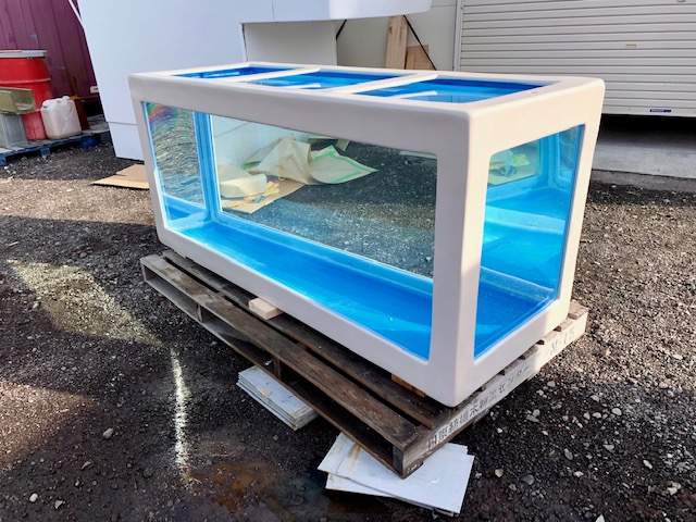FRP製アクリル水槽